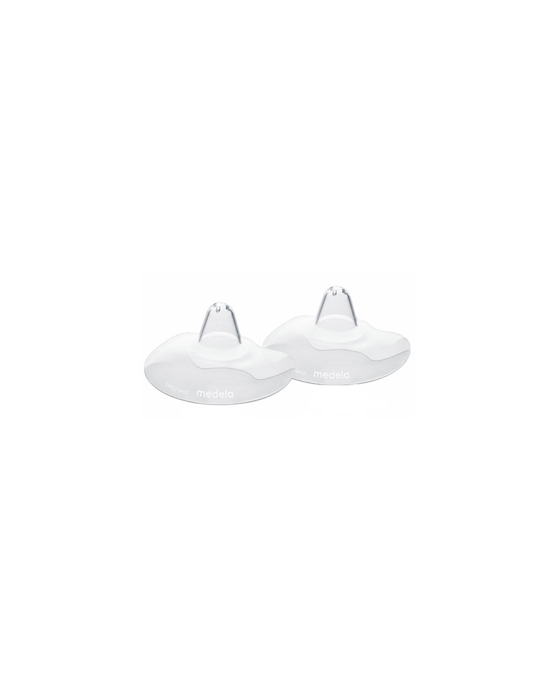 Bouts de sein Medela Contact - Sans BPA, silicone souple ultra-fin, lot de  2, 16mm, taille