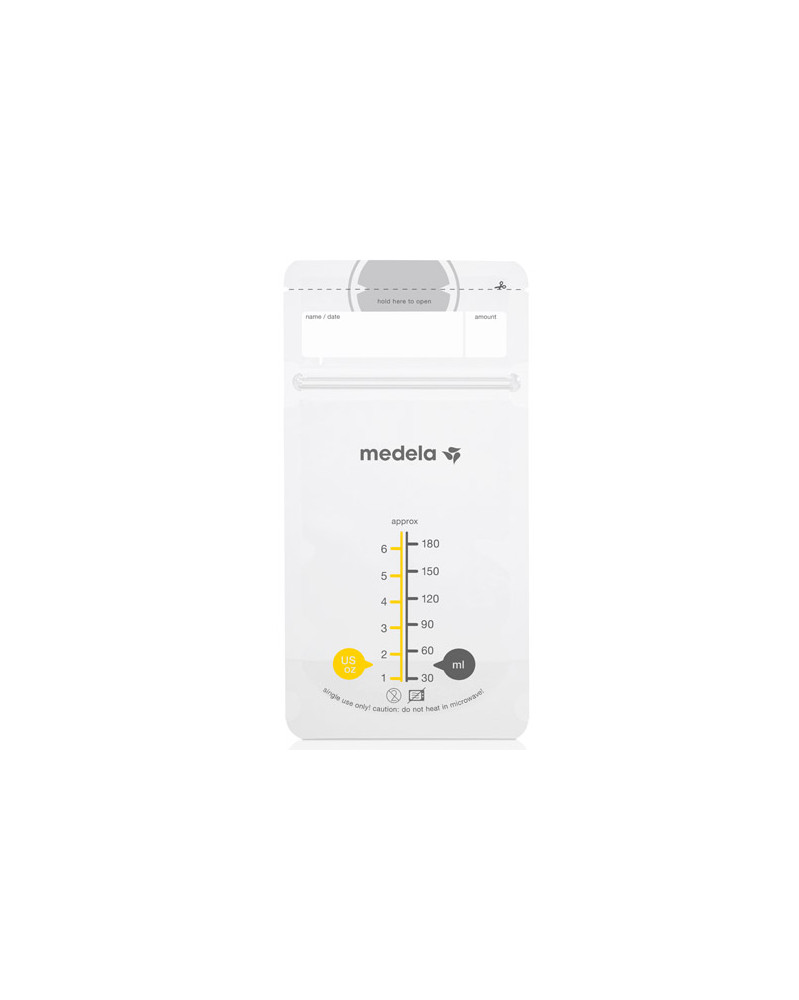 sachet gradué Medela pour conserver le lait maternel