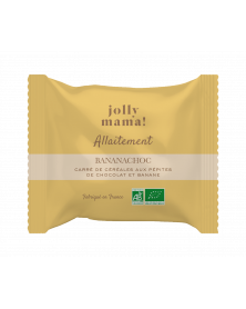 Lot de 6 carrés de céréales - banane chocolat