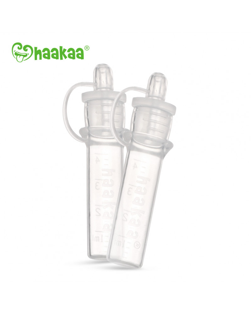 haakaa® Coussinets d'allaitement silicone lot de 2