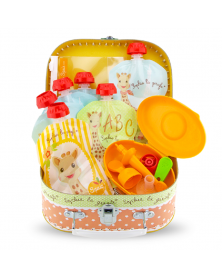 Coffret cadeau gourdes Sophie la Girafe