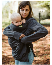 Sweat du parent pour porté bébé noir (taille S)