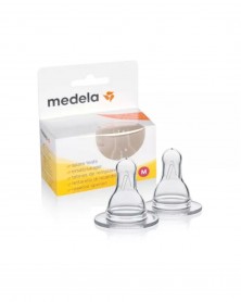 Lot de 2 tétines Medela (S, M)