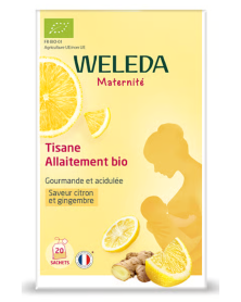 Tisane d'allaitement citron gingembre